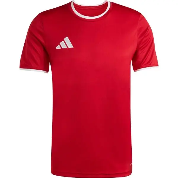 adidas adidas ENTRADA 26 JERSEY Мъжка спортна тениска, червено, размер
