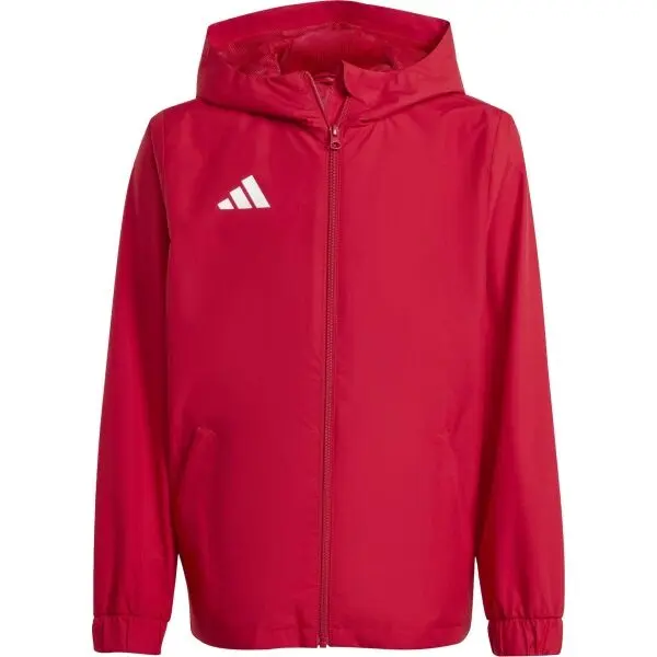 adidas adidas ENTRADA 26 WEATHER JACKET Y Детско яке, червено, размер