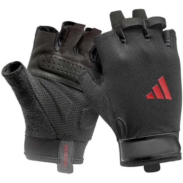 adidas adidas ESSENTIAL TRAINING GLOVES Тренировъчни ръкавици, черно, размер