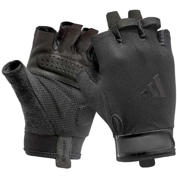 Adidas adidas ESSENTIAL TRAINING GLOVES Тренировъчни ръкавици, черно, размер