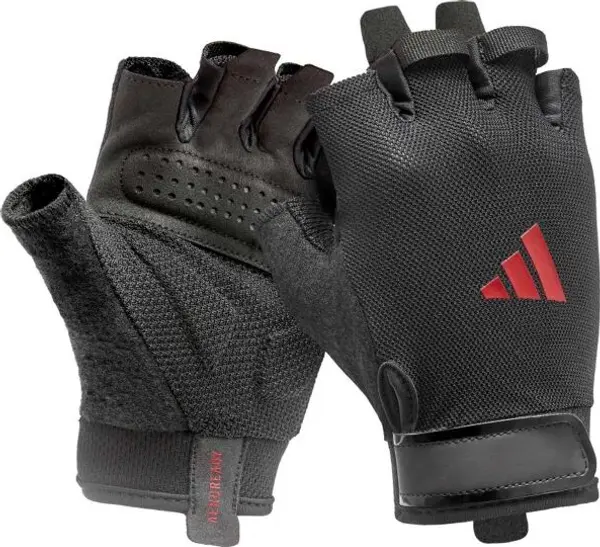 adidas adidas ESSENTIAL TRAINING GLOVES Тренировъчни ръкавици, черно, размер