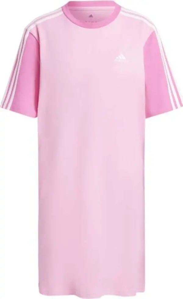 adidas adidas ESSENTIALS 3-STRIPES BOYFRIEND Дамска рокля, розово, размер
