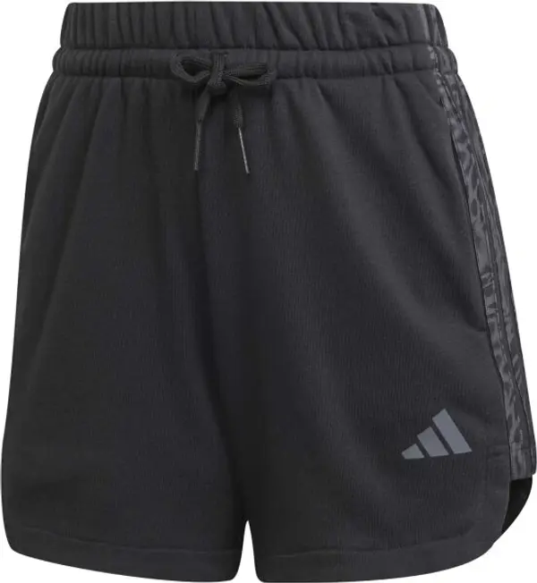 adidas adidas ESSENTIALS 3-STRIPES Дамски къси панталони, черно, размер