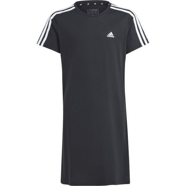 adidas adidas ESSENTIALS 3-STRIPES DRESS Рокля за момичета, черно, размер