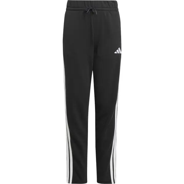 adidas adidas ESSENTIALS 3-STRIPES FLEECE PANTS Детски спортни панталони, черно, размер