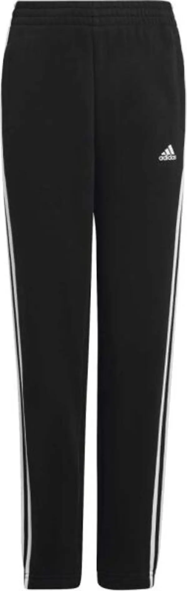 adidas adidas ESSENTIALS 3-STRIPES FLEECE PANTS Детски спортни панталони, черно, размер