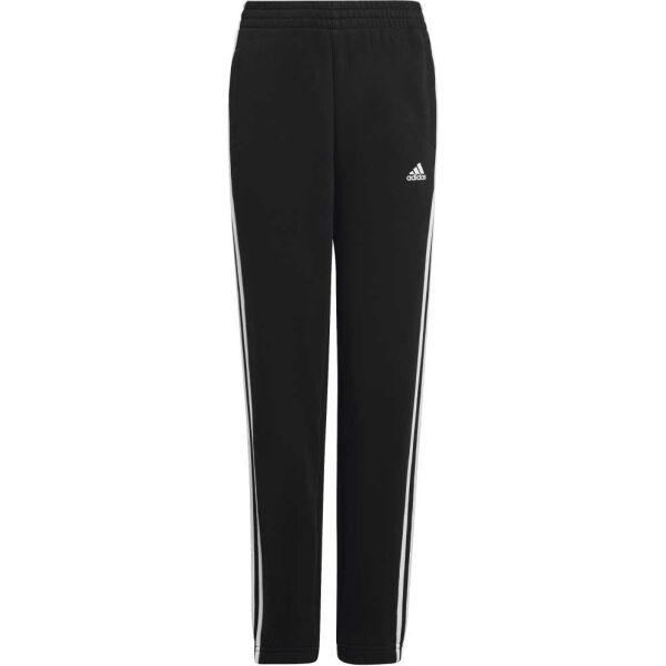 adidas adidas ESSENTIALS 3-STRIPES FLEECE PANTS Детски спортни панталони, черно, размер
