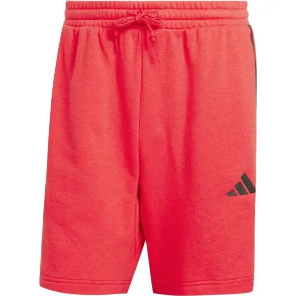 adidas adidas ESSENTIALS 3-STRIPES SHORTS Мъжки къси панталонки, червено, размер