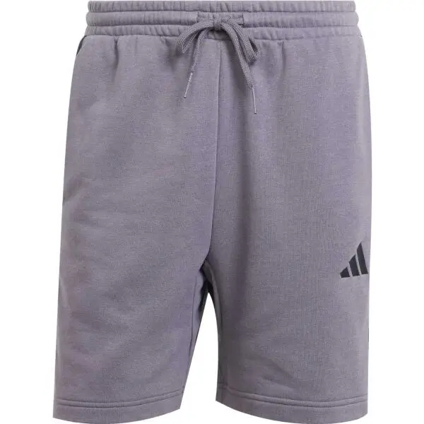 adidas adidas ESSENTIALS 3-STRIPES SHORTS Мъжки къси панталонки, тъмносиво, размер XXL