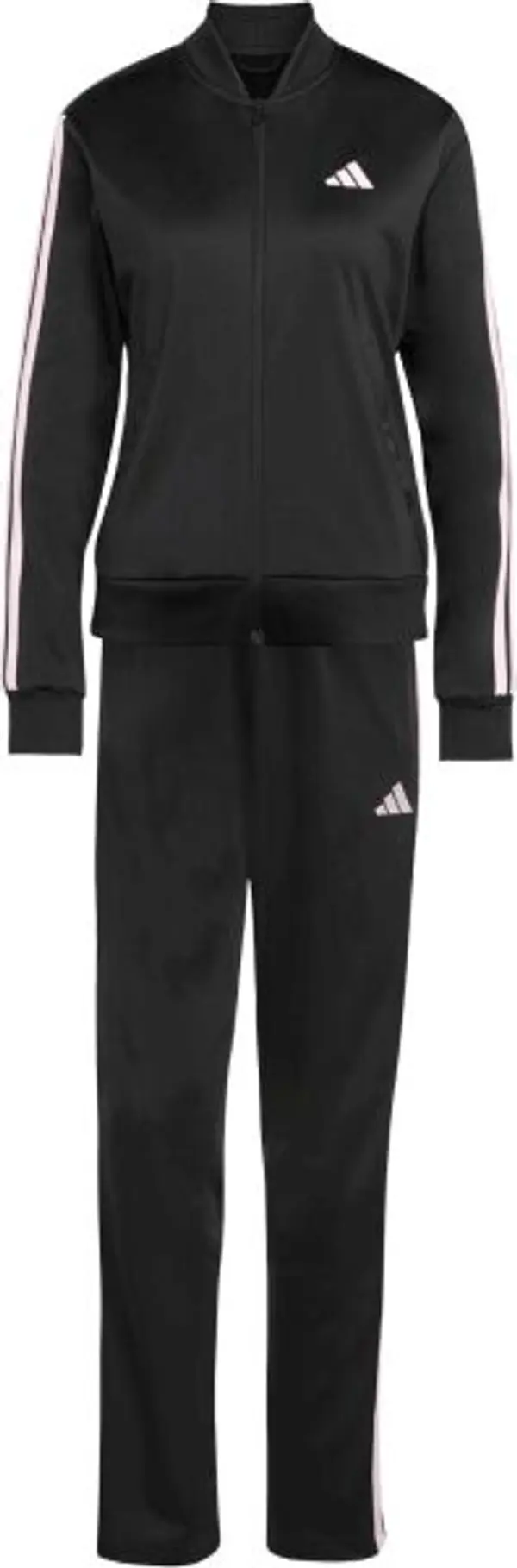 adidas adidas ESSENTIALS 3-STRIPES TRACKSUITS Дамски спортен комплект, черно, размер