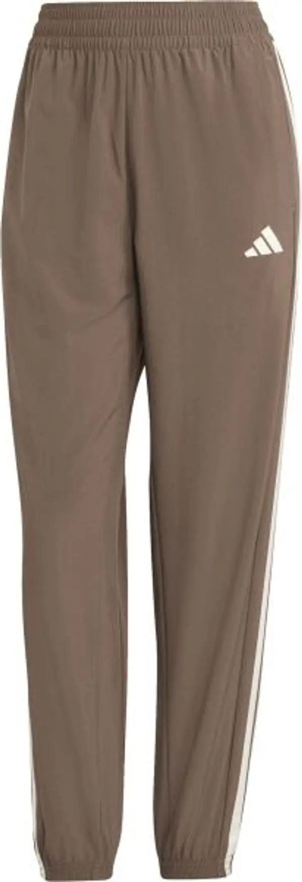 adidas adidas ESSENTIALS 3-STRIPES WOVEN PT Дамско  долнище, кафяво, размер