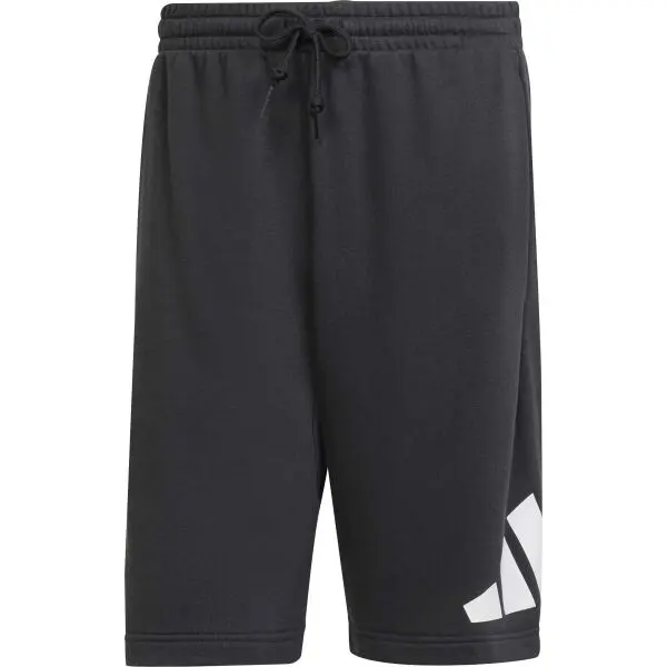 Adidas adidas ESSENTIALS BIG LOGO FRENCH TERRY SHORTS Мъжки къси панталони, черно, размер XXL
