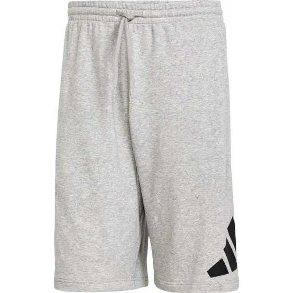 Adidas adidas ESSENTIALS BIG LOGO FRENCH TERRY SHORTS Мъжки къси панталони, сиво, размер