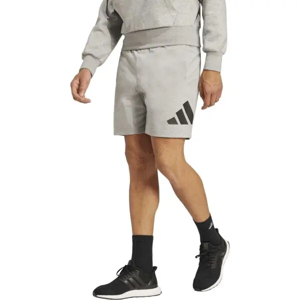 adidas adidas ESSENTIALS BIG LOGO  SHORTS Мъжки къси панталони, сиво, размер