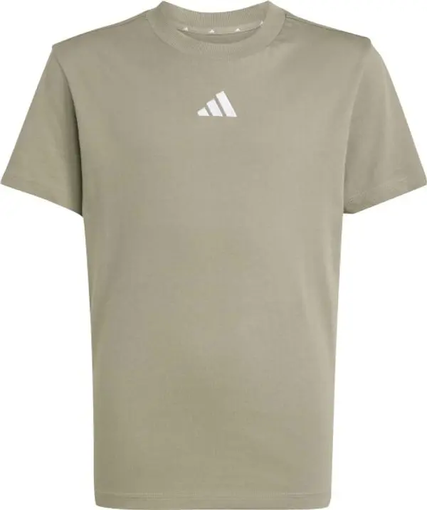 adidas adidas ESSENTIALS BIG LOGO T-SHIRT Юношеска тениска, khaki, размер