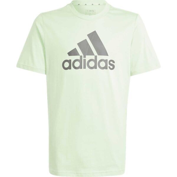 adidas adidas ESSENTIALS BIG LOGO T-SHIRT Юношеска тениска, светло-зелено, размер