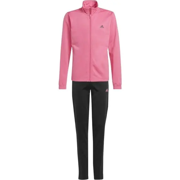 Adidas adidas ESSENTIALS BIG LOGO TRACK SUIT Спортен комплект за момичета, розово, размер