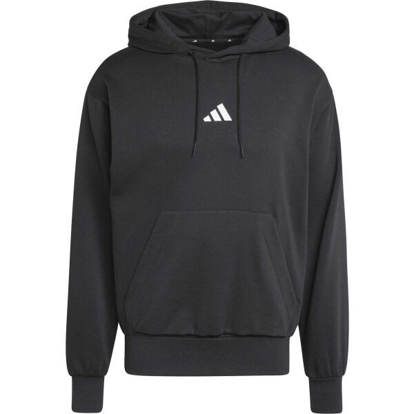 adidas adidas ESSENTIALS FEELCOZY HOODIE Мъжки суитшърт, черно, размер