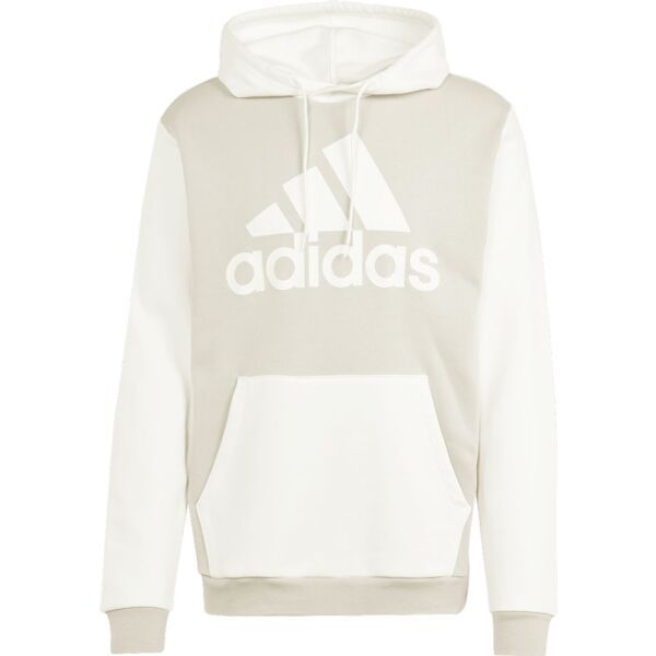 adidas adidas ESSENTIALS FLEECE BIG LOGO HOODIE Мъжки суитшърт, бежово, размер