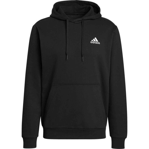 adidas adidas ESSENTIALS FLEECE Мъжки суитшърт, черно, размер