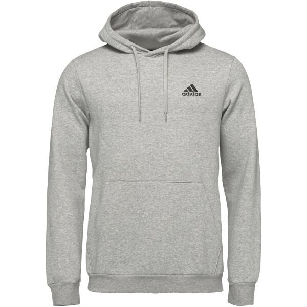 adidas adidas ESSENTIALS FLEECE Мъжки суитшърт, сиво, размер