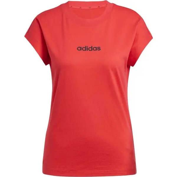 adidas adidas ESSENTIALS LINEAR Дамска тениска, червено, размер
