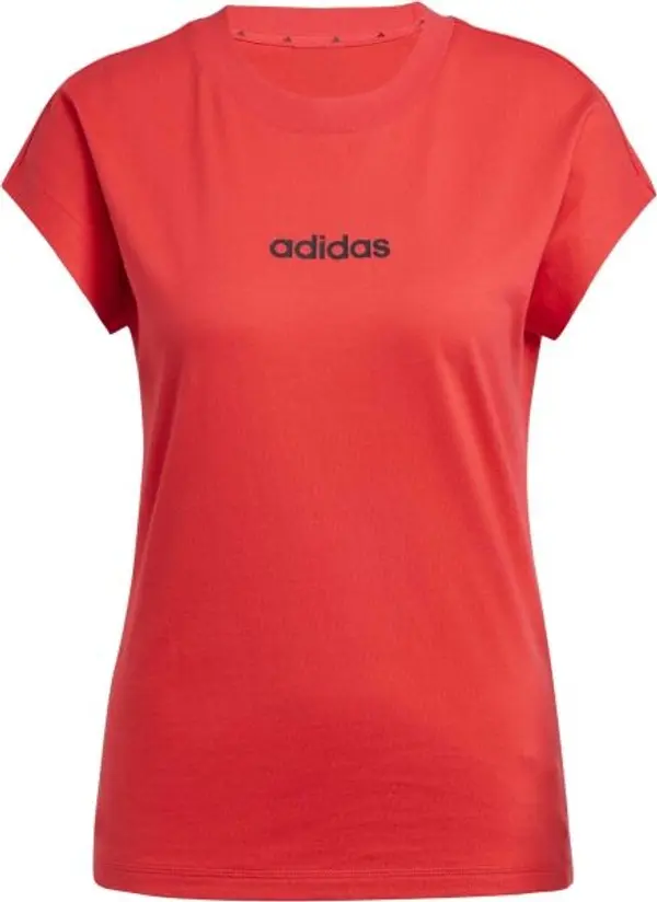 adidas adidas ESSENTIALS LINEAR Дамска тениска, червено, размер