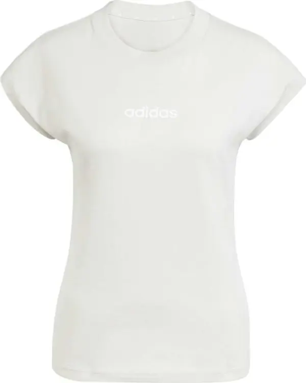 adidas adidas ESSENTIALS LINEAR SINGLE Дамска тениска, бежово, размер