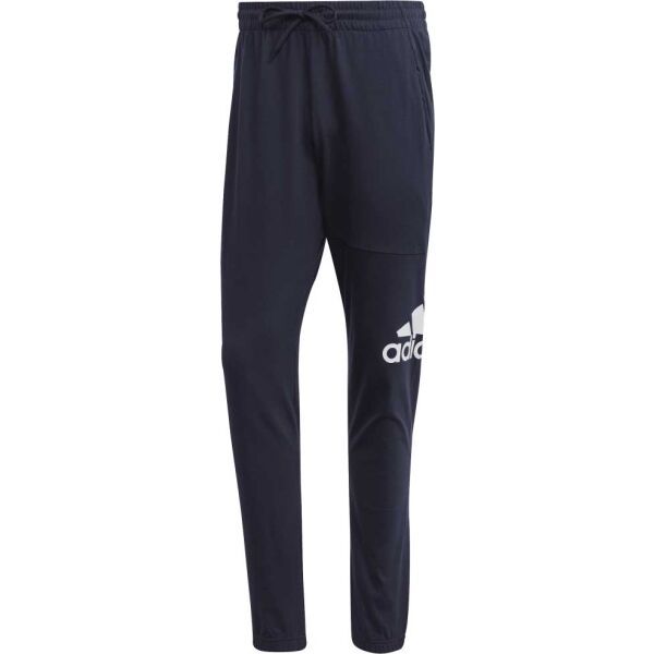 adidas adidas ESSENTIALS SINGLE JERSEY TAPERED Мъжко спортно долнище, тъмносин, размер
