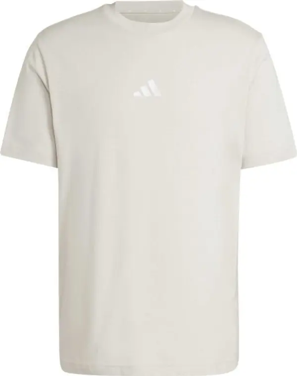 adidas adidas ESSENTIALS SMALL LOGO TEE Мъжка тениска, бежово, размер