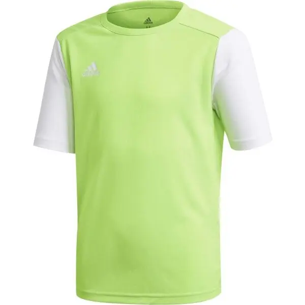 Adidas adidas ESTRO 19 JSY JNR Детски футболен екип, светло-зелено, размер