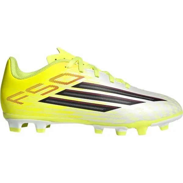 adidas adidas F50 CLUB FG/MG J Детски футболни бутонки, бяло, размер 38 2/3