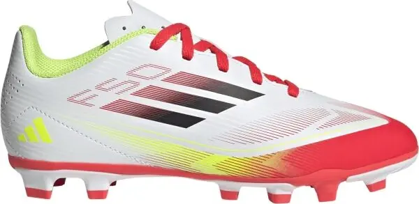 adidas adidas F50 CLUB FG/MG J Детски футболни бутонки, бяло, размер