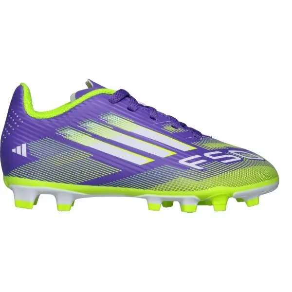 adidas adidas F50 CLUB FG/MG J Детски футболни бутонки, лилаво, размер 36 2/3