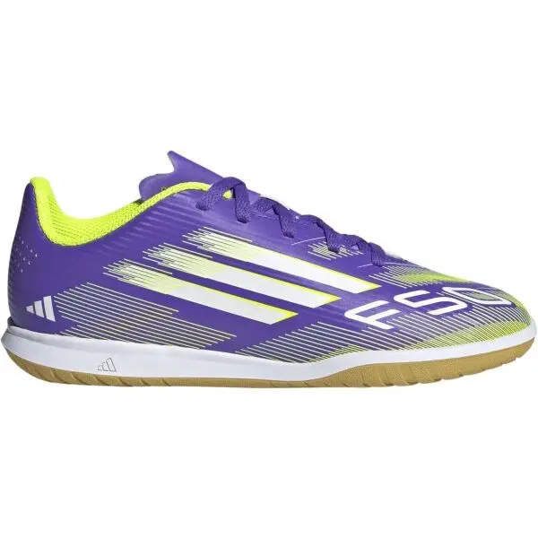 Adidas adidas F50 CLUB IN J Детски обувки за зала, лилаво, размер 35.5