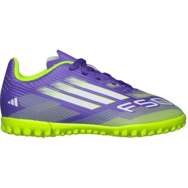 adidas adidas F50 CLUB TF JR Детски футболни обувки, лилаво, размер