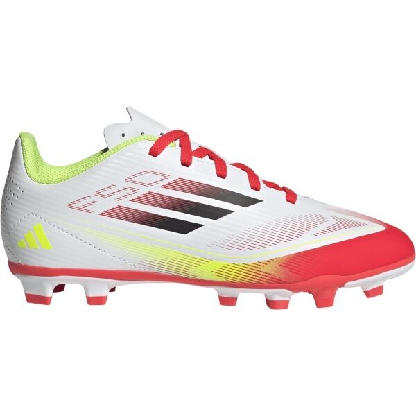 adidas adidas F50 LEAGUE FG/MG J Детски футболни бутонки, бяло, размер 38 2/3