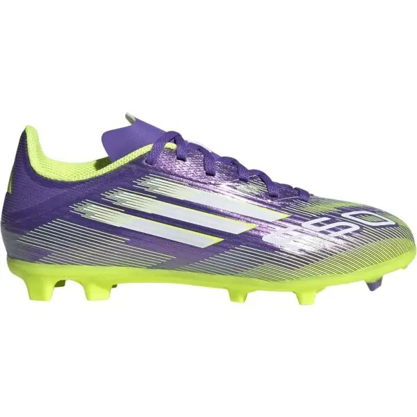 Adidas adidas F50 LEAGUE FG/MG J Детски футболни бутонки, лилаво, размер 37 1/3
