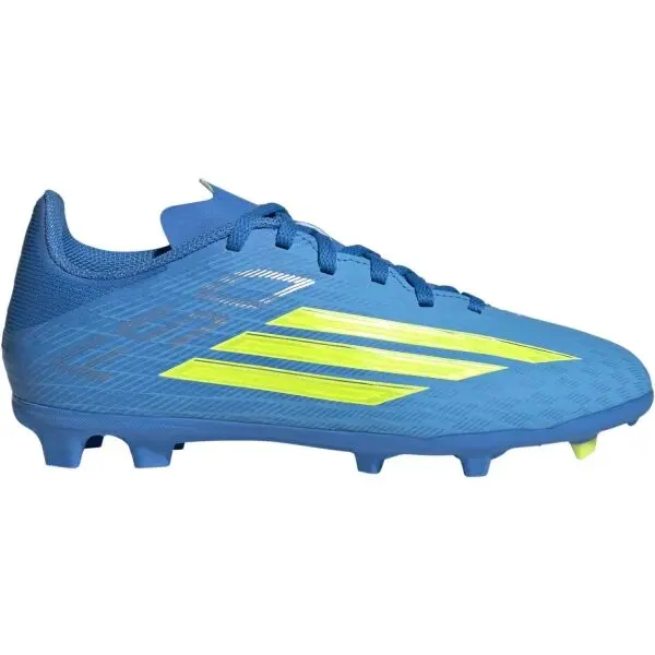 Adidas adidas F50 LEAGUE FG/MG J Детски футболни бутонки, синьо, размер 36