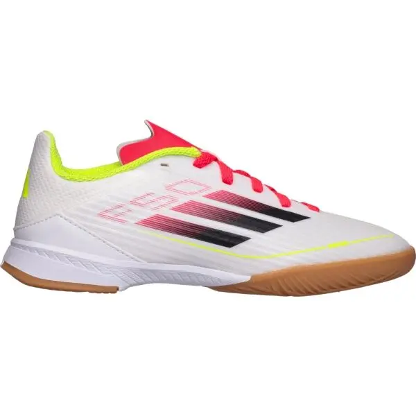Adidas adidas F50 LEAGUE IN J Детски обувки за зала, бяло, размер