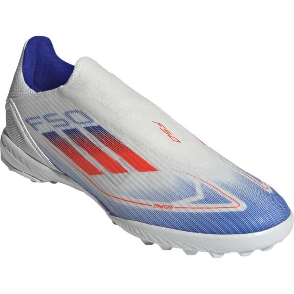 adidas adidas F50 LEAGUE LL TF Мъжки футболни обувки, бяло, размер 44 2/3