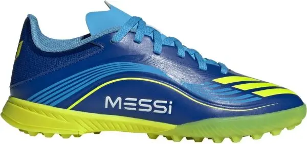 adidas adidas F50 LEAGUE TF J Детски футболни обувки, синьо, размер 36 2/3