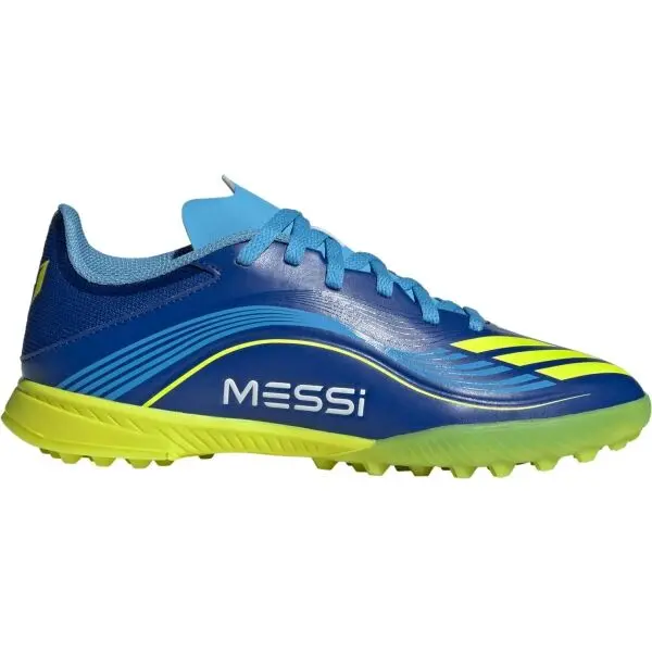 adidas adidas F50 LEAGUE TF J Детски футболни обувки, синьо, размер 38 2/3