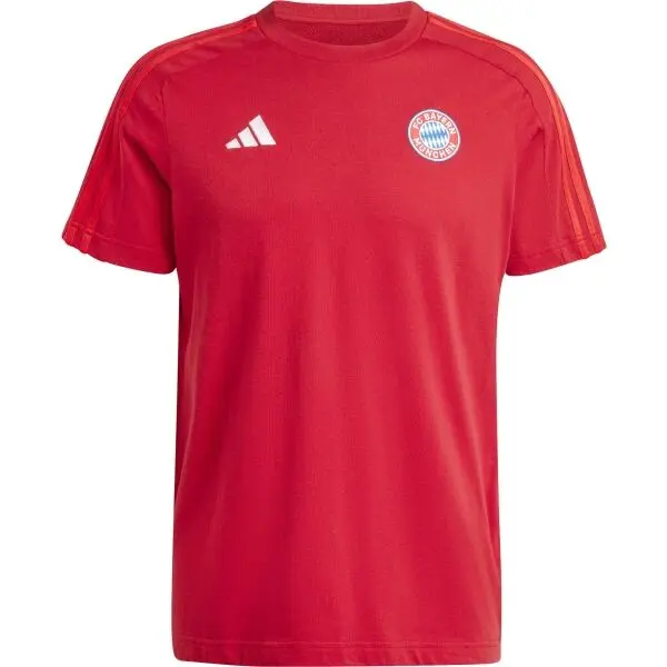 adidas adidas FC BAYERN DNA GRAPHIC Мъжка тениска, червено, размер