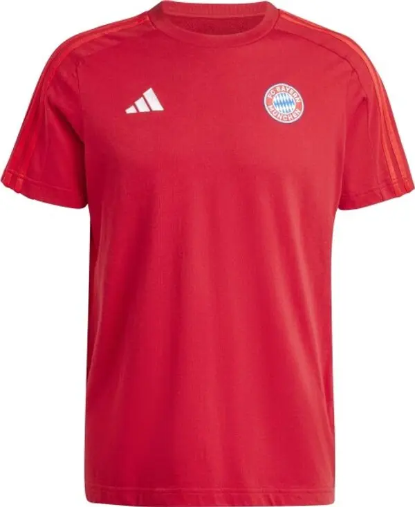 adidas adidas FC BAYERN DNA GRAPHIC Мъжка тениска, червено, размер
