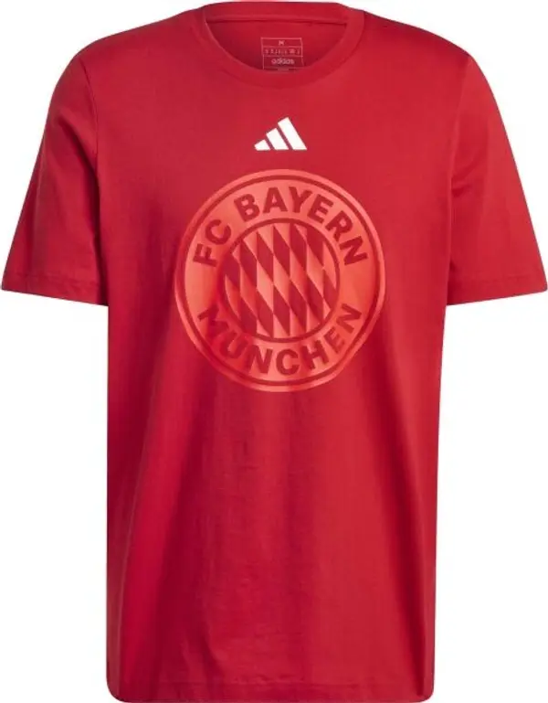 adidas adidas FC BAYERN DNA GRAPHIC Мъжка тениска, червено, размер XXL