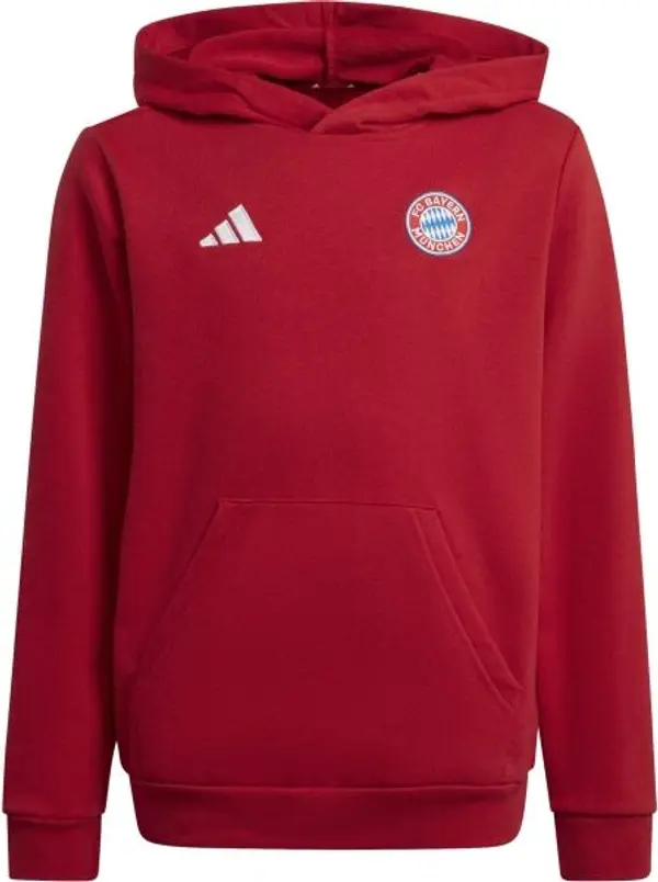adidas adidas FC BAYERN KIDS HD Детски суитшърт, червено, размер