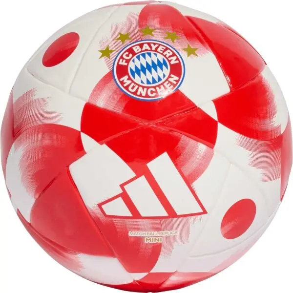 adidas adidas FC BAYERN MINI HOME Мини футболна топка, бяло, размер