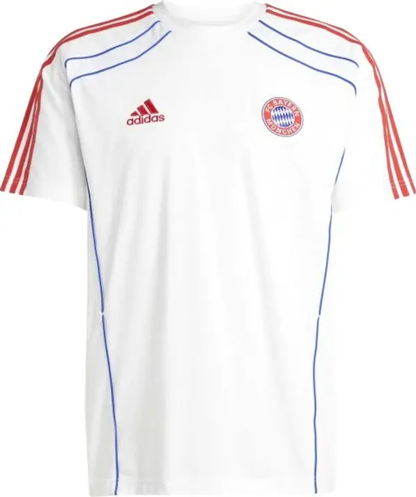 adidas adidas FC BAYERN Мъжка футболна фланелка, бяло, размер
