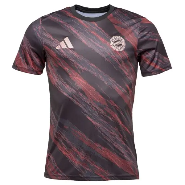 adidas adidas FC BAYERN PRESHI Мъжка спортна тениска, тъмносиво, размер XXXL
